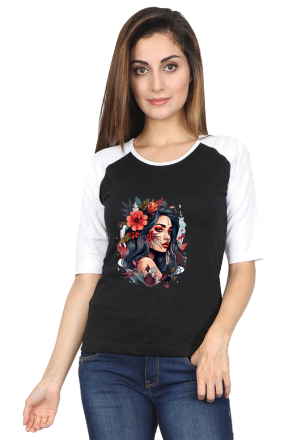 Female Raglan T-Shirt 🔥 - Image 2