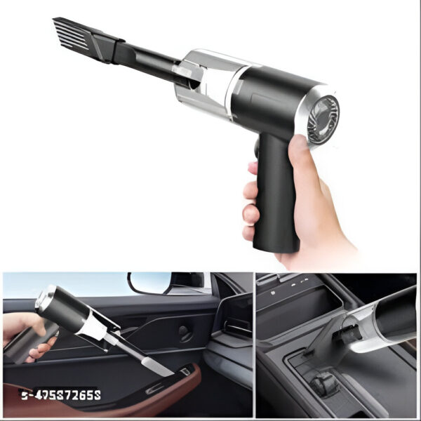 🚗✨ Portable Car Vacuum | High Suction & Rechargeable 🔋🧹